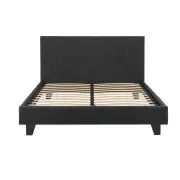 Bed Frame Double Size Charcoal NEO