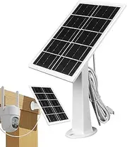 Solar Panel for Blink Camera - Solar Panel for Security Camera | Panel for Outdoor Security Cameras, Security Camera Solar Power Kit, Solar Backup Panel for Wireless Cameras