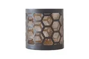 Rayell Hurricane Zeus Medium Metal Tealight Candlle Holder Gold Decor 13x12.5cm