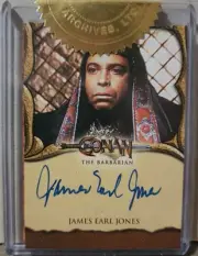 2009 Conan The Barbarian Autograph Exp. Set James Earl Jones Mako Factory Sealed