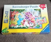 Ravensburger Puzzle (050284) Magical Unicorn World + Mini Poster NEW SEALED