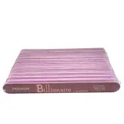 Billionaire - Nail Files Premium Buffer Red Straight Fine 150/150 Grit 25 pcs