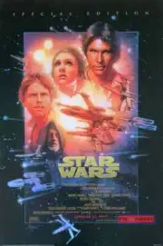 Star Wars A New Hope Vintage 1997 Special Edition One Sheet Poster 24 x 36