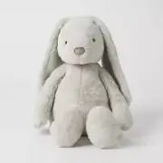 Jiggle & Giggle Grey Bunny Soft Plush-Large