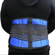 Big Size S-6XL Waist Support Belt For Middle Age Older Adults Decompression Lower Back Lumbar Brace Posture Corrector For Work, Walk, Exercise And Relax(Small)