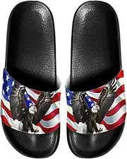 [Psesaysky] Mens Pillow House Slide Sandals Non-Slip Black Bath Sandals Wide Width EVA Flat Shoes Quick Drying Peep Toe Slippers Beach Dress Shoes
