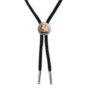 Always Faithful Yellow Lab Labrador Dog Western Southwest Bolo Tie