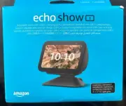 Adjustable Stand for Echo Show 5 (3rd Gen) with USB-C Charging Port, Charcoal