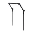 Folding Wagon Push Handle Push Pull Bar for Garden Carts Camping Beach