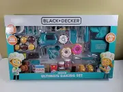 NEW Black & Decker Junior Ultimate Baking Set 70 Piece Food Play Dishes Kitchen