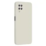 MCC For Samsung Galaxy A12 Soft Liquid Silicone Shockproof Case Cover A125 [White]