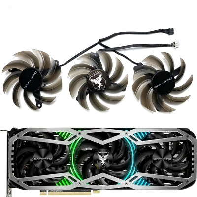 Graphic Card Fan Cooling Fan for GAINWARD RTX3060ti 3070 3070ti 3080 3080t 3090