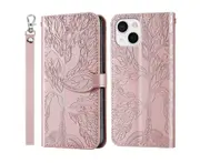 For iPhone 13 Cover with Kickstand - Pink