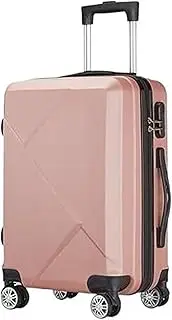 [Wnota] Trolley Suitcase Carry On Luggage Hardcase Suitacse with Spinner Wheels Lightweight Hardshell Suitcase Luggage Suitcase (Color : Pink, Size : 20in)
