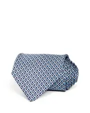 Salvatore Ferragamo Mini Linked Gancini Silk Classic Tie