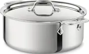 All-Clad 6-Qt 4506 SS Tri-Ply Soup Pot with Lid