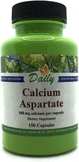 Calcium Aspartate 100mg 150 VCapsules (1)