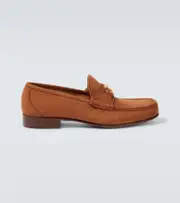 [Valentino Garavani] Valentino Garavani VLogo leather loafers AU 9 brown