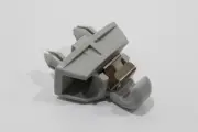 Audi RS7 4K C8 Sun Visor Hook Clip Silver New Genuine 4G0857562AEP5