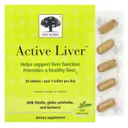 New Nordic, Active Liver™, 30 Tablets