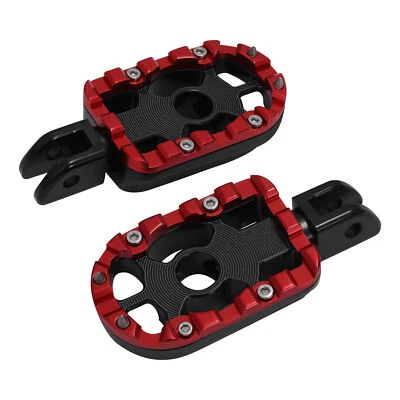 Driver Footpegs Footrest Fit For Harley Softail Street Fat Bob Sport Glide 18-24