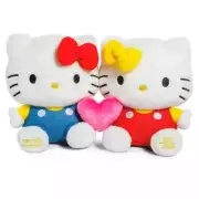 2024 SDCC 50th Anniversary Hello Kitty & Mimmy w/ Heart plush LE 300 KidRobot