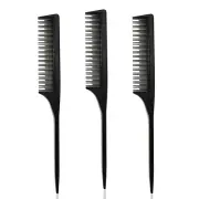 3 Professional Teasing Comb, Tail Comb for Root Teasing for Thin, Add Volume Fin