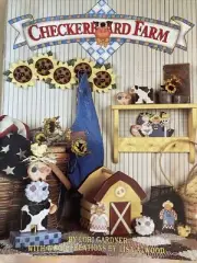 Vintage Tole Painting Book: Checkerboard Farm by Lori Gardner