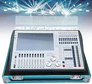 DMX Controller, 120gb I5 CPU Touch Screen Controller, Built-in Multi-Language, with 12 DMX Output Ports 6144 Channels, for Editing Program of Stage Lighting Runing