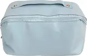 [ZLXHDL] Outdoor Makeup Bag, Large Capacity Cosmetics Bag, Pillow Shape Travel Toiletry Bag for Store Cosmetics, Jewelry, Electronic Accessories, Cameras, Essential Oils, Shaving Tools (Blue)
