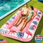 Premium Large Inflatable Tanning Pool Lounger Lake Flamingo Float Floaties fo
