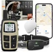 i tag Dog Collar No Monthly Rent GPS trackers for Dogs (Only iOS) with Smart ...