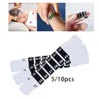 Temperature Patch Celsius Fahrenheit Forehead Temperature Sticker for Household