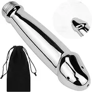 Shower Head Cleansing System in Aluminum Bath Accessories for Cleanse with Velvet Carry Bag