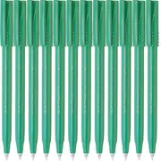 Pentel R56 Box 12 Ball Pens 0.6mm Extra Fine (Green)