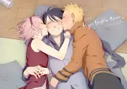 Anime naruto haruno sakura uchiha sasuke Playmat Gaming Mat Desk