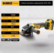 DEWALT DCG405 125mm brushless flat head angle grinder bare machine tool...