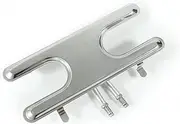 YIHAM Universal H-Type Dual Control Bar Burner Replacement for Char-Broil, Thermos, Arkla, Sunbeam, Charmglow, Kenmore and Fiesta Gas Grills KB805