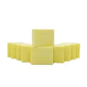 10x 100g Plant Oil Soap Honeysuckle Scent Pure Vegetable Base Bar Australian
