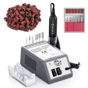Professional Nail Drill Machine 20000 RPM Efile Electric Nail Filer Kit for F...