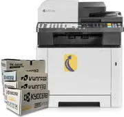 SALE! Kyocera ECOSYS MA2100cwfx Colour Multifunction Laser Printer, Wireless, Network + TK-5434 CMYK Toner Bundle