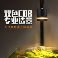 在飛比找樂天市場購物網優惠-魚缸燈 水族燈 水草燈 魚缸水草筒燈變色可調草缸專業照明爆藻