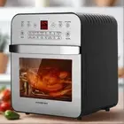 16L Digital Air Fryer Electric Airfryer Rotisserie Large Big Dry Cooker, Silver