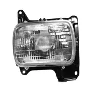 Headlight For 1986-1997 Nissan Pick Up Driver Side Chrome Halogen Sealed Beam