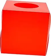TOGEVAL Raffle Box for Donations and Lottery Blank Ballot Box for Voting and Fundraising Events Multi-purpose Collection Container for Parties and Games