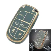 TPU Silicone Car Key Fob Case Cover Keychain For Jeep For Dodge Chall Enger New
