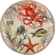 Nador PR13320006M Sea Life Round Platter 100% Melamine Ø 42 cm in Gift Box