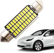 LED Dome Lights Interior - Double Tip Car Roof Light Bulb LED 41mm | Intelligent Decoding Reading Lamp For Automotive Boat Parts High Brightness