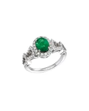 Le Vian Balance 14K 0.97 ct. tw. Diamond & Emerald Ring