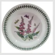 PORTMEIRION BOTANIC GARDEN - 10" Dinner Plate - NWT -FOXGLOVE Digitalis Purpurea